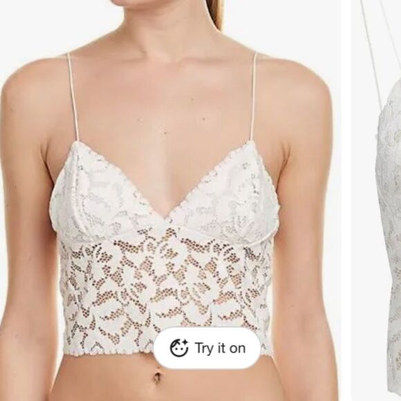 Intimately Free People Ivory Lace Brami - Picture 14 of 14